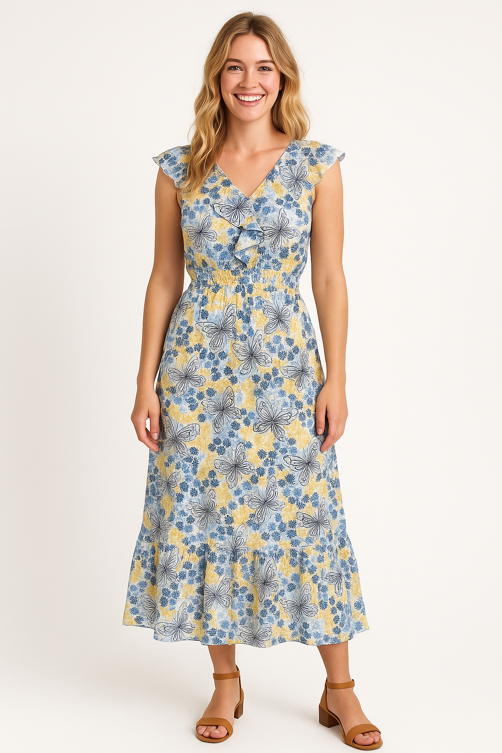 Lucia - Tie back summer dress