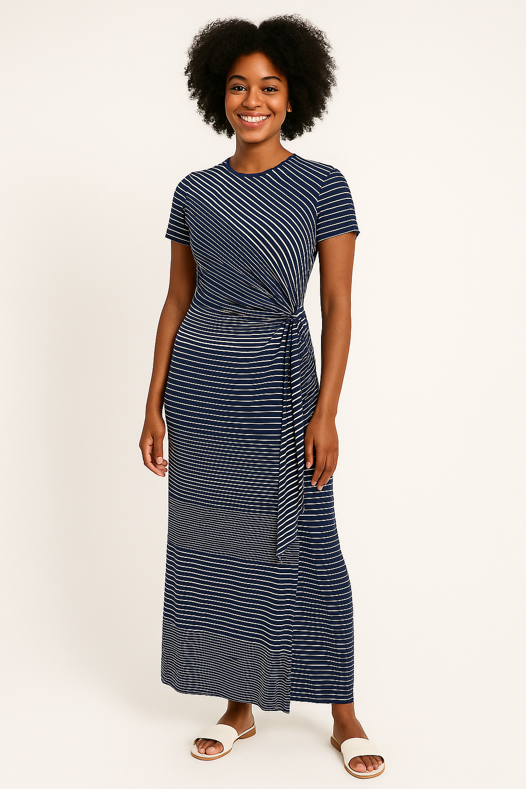 Maddy - Mix Stripe Dress