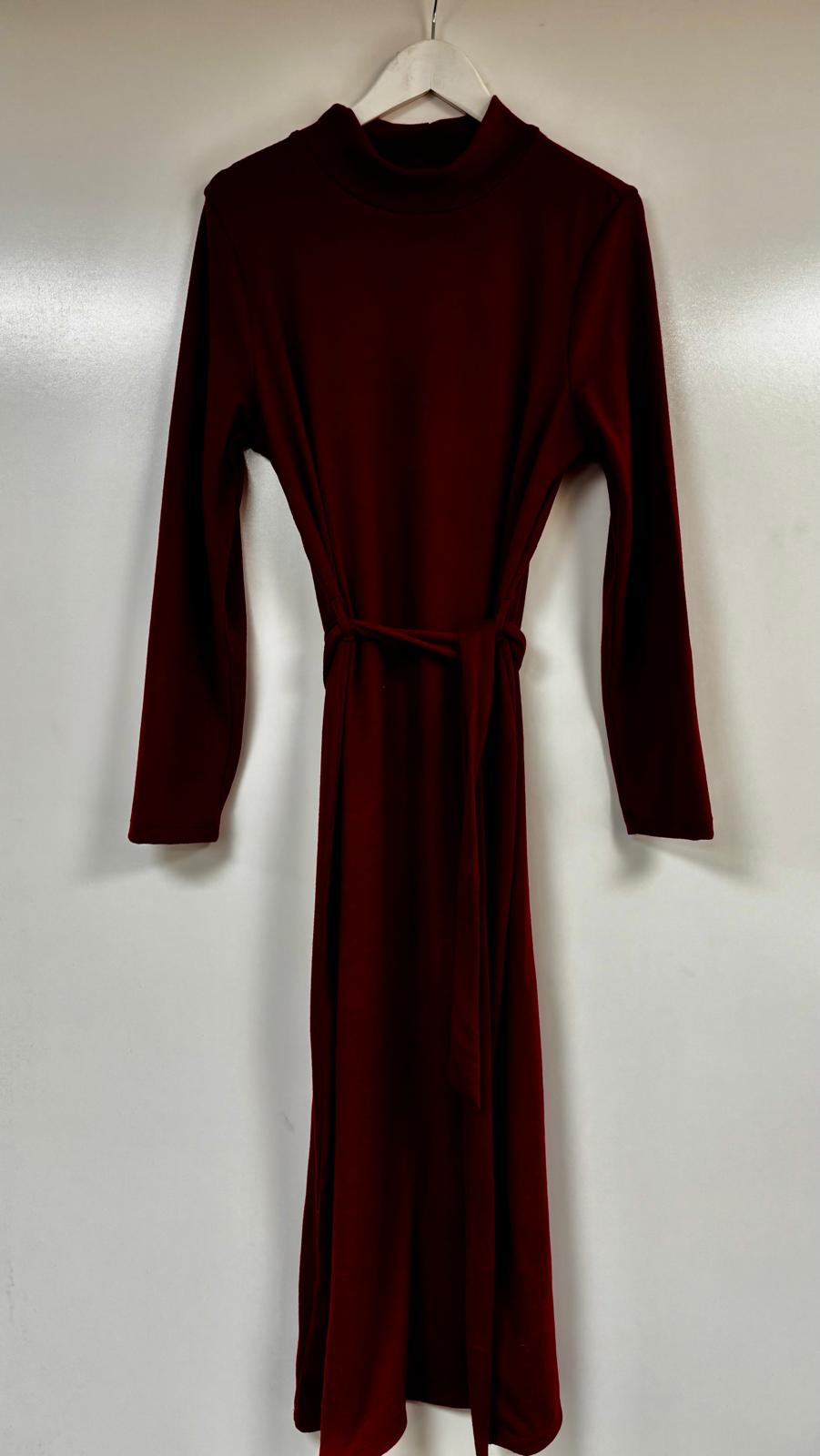 Riley - Rib polo dress