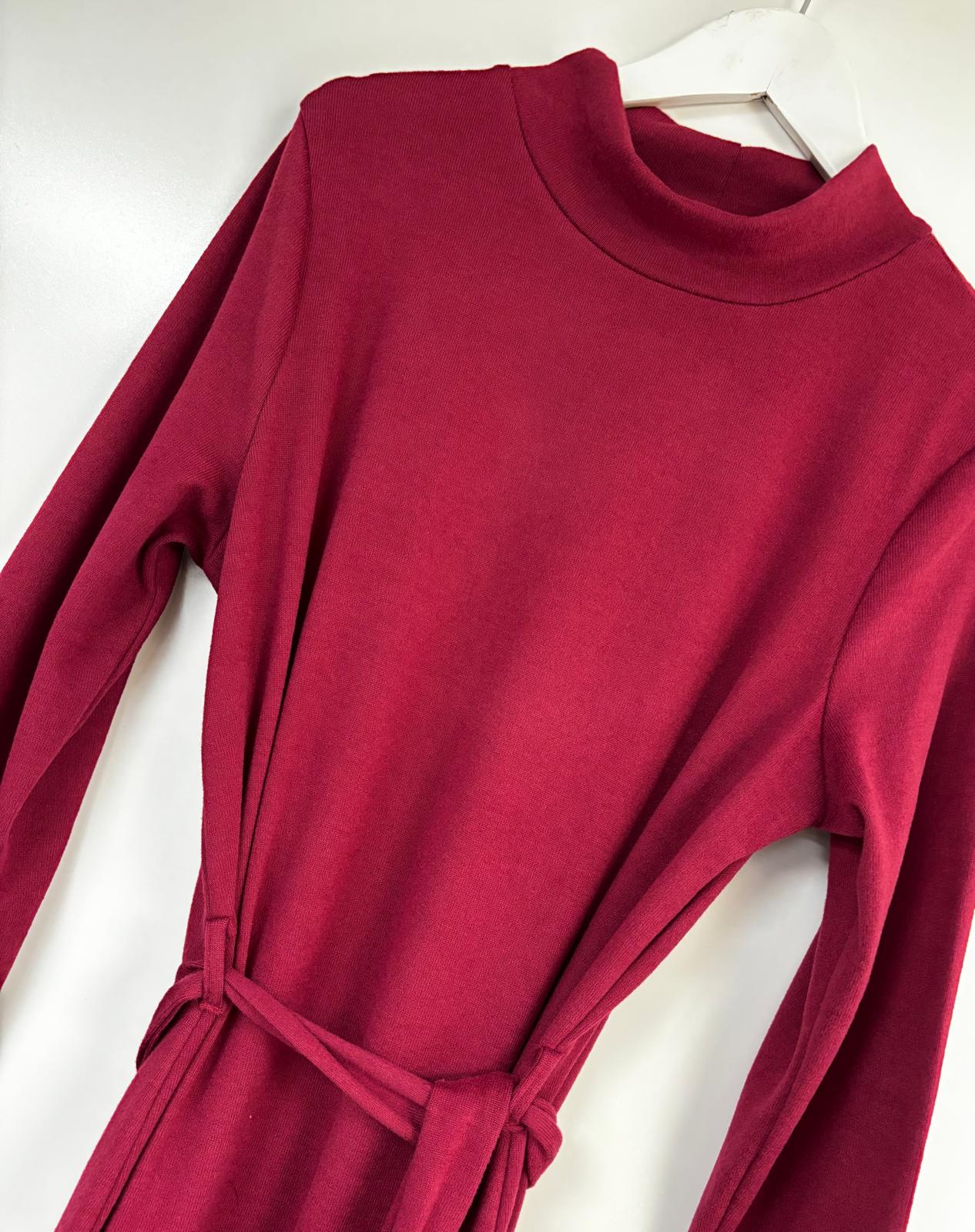 Riley - Rib polo dress