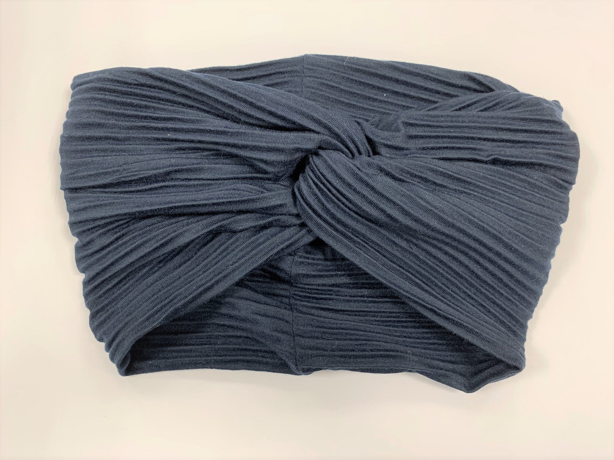 Knot front headband